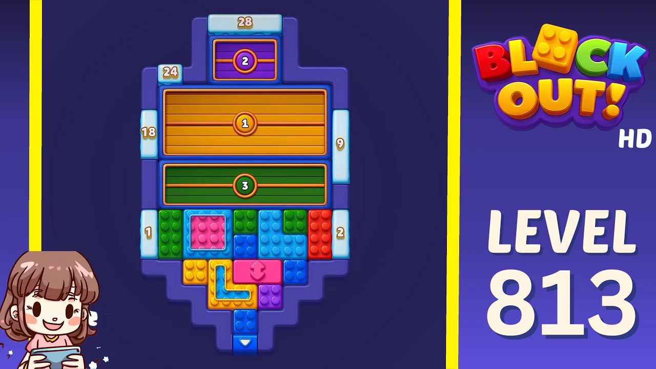 Block Out Level 813 gameplay
