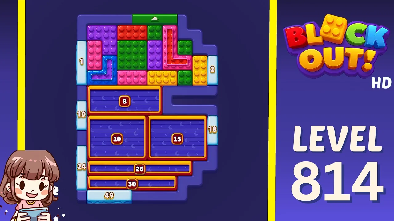 Block Out Level 814 gameplay