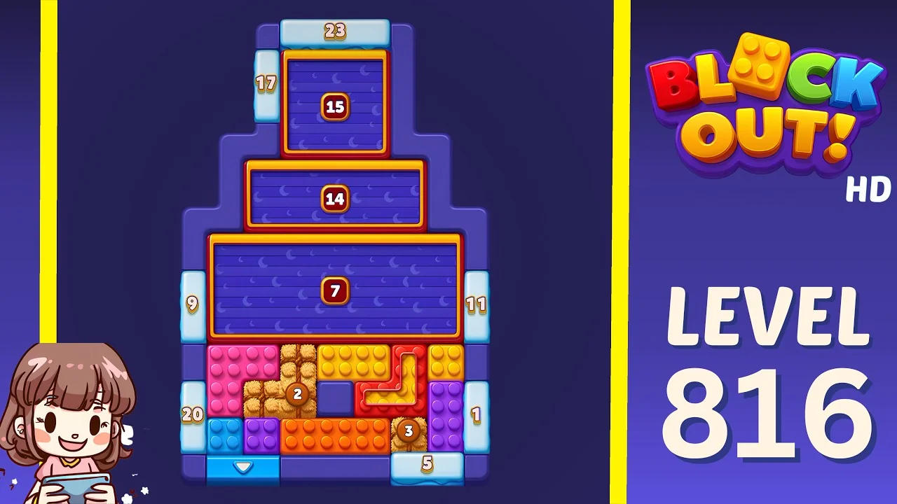 Block Out Level 816 gameplay