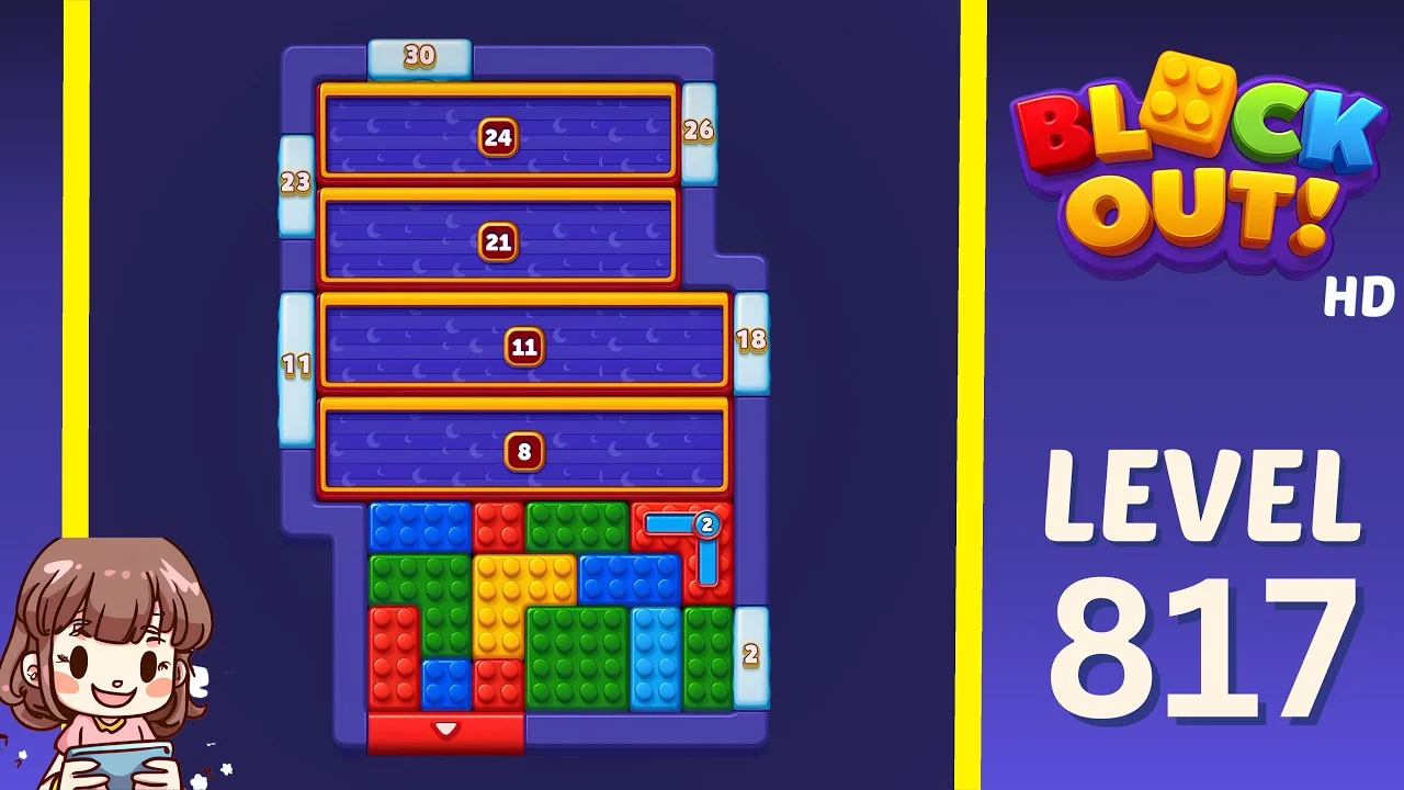 Block Out Level 817 gameplay