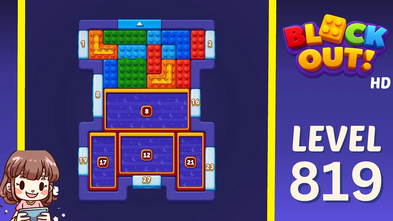 Block Out Level 819 gameplay