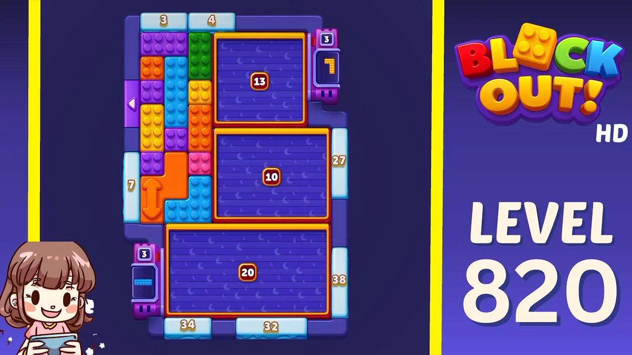 Block Out Level 820 gameplay