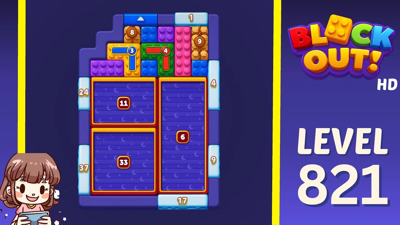 Block Out Level 821 gameplay