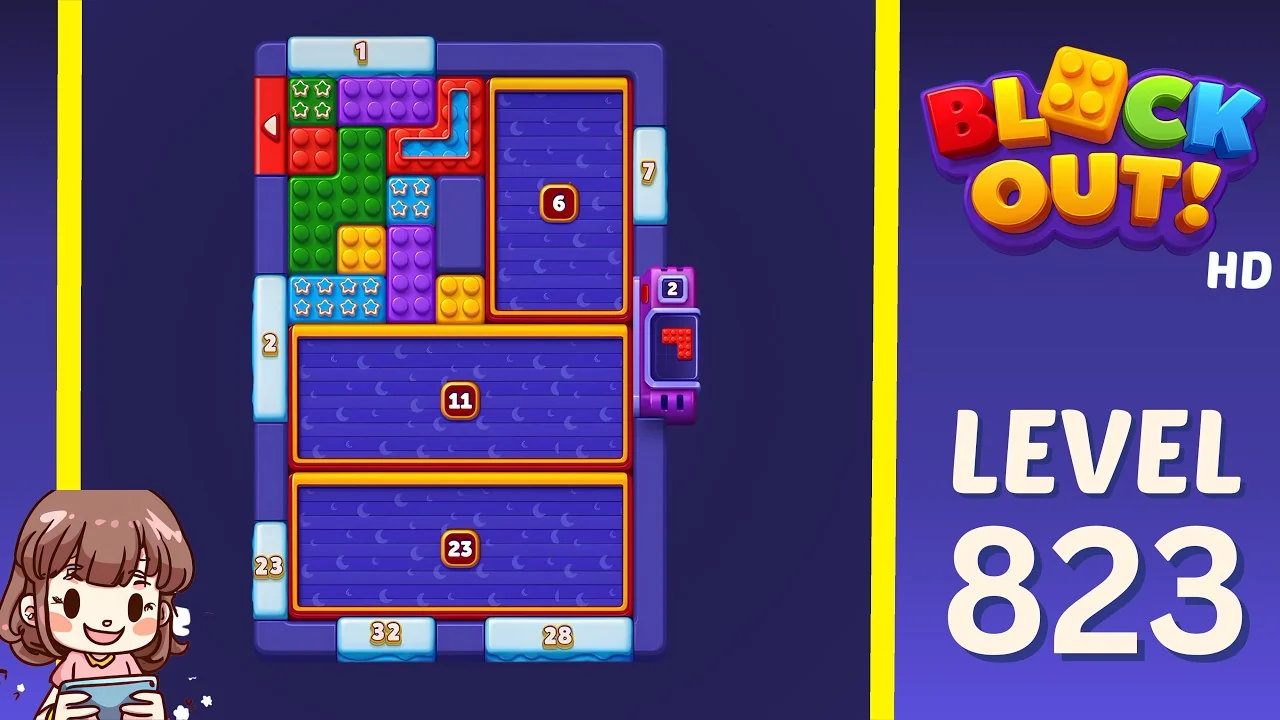 Block Out Level 823 gameplay
