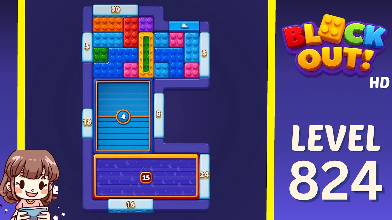 Block Out Level 824 gameplay