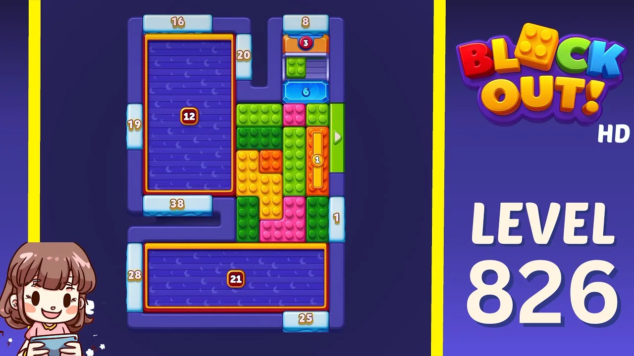 Block Out Level 826 gameplay