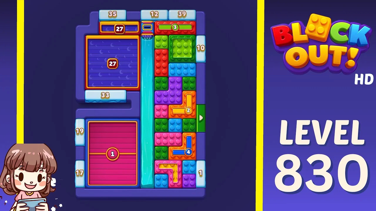 Block Out Level 830 gameplay