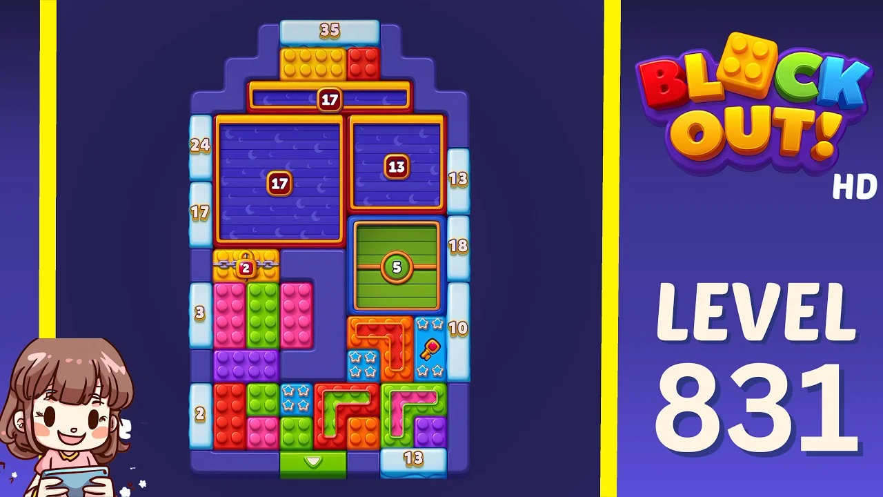 Block Out Level 831 gameplay