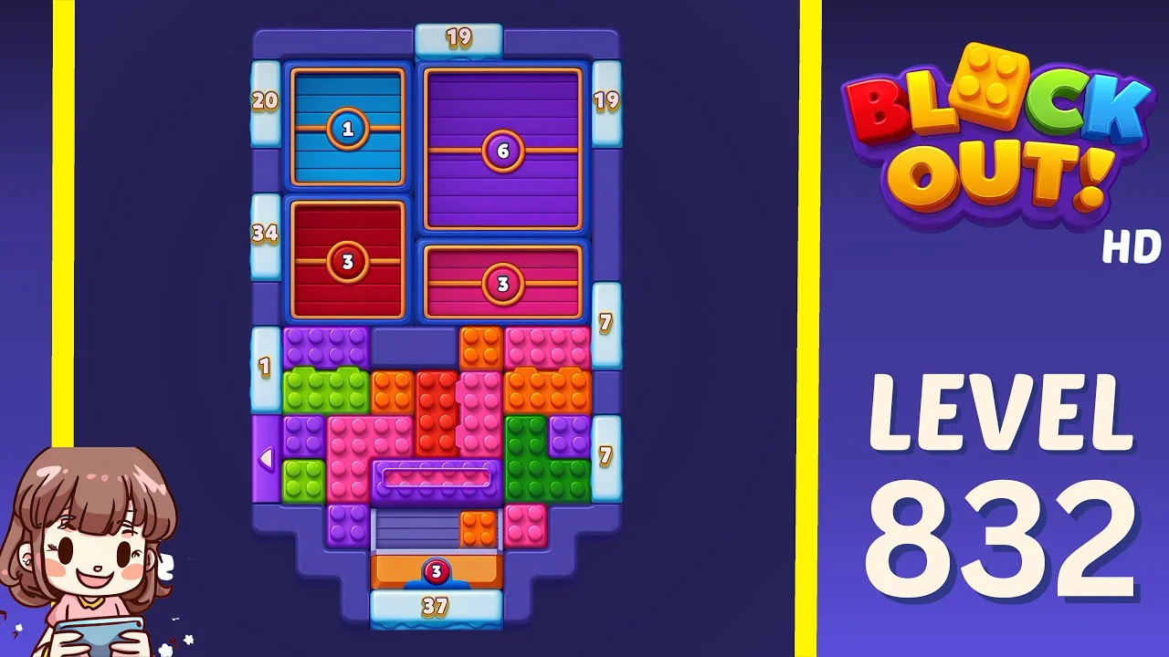 Block Out Level 832 gameplay