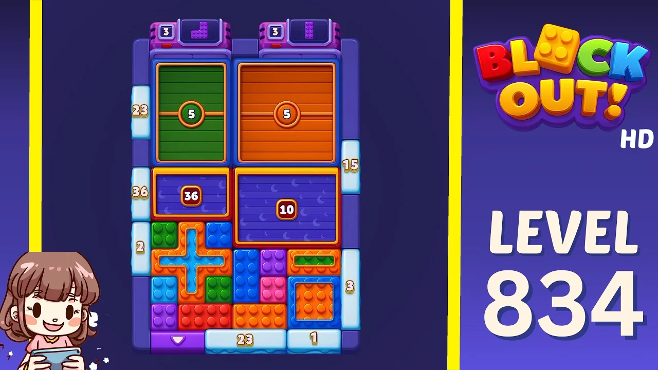 Block Out Level 834 gameplay