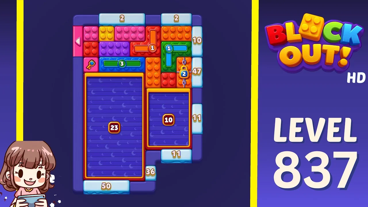 Block Out Level 837 gameplay