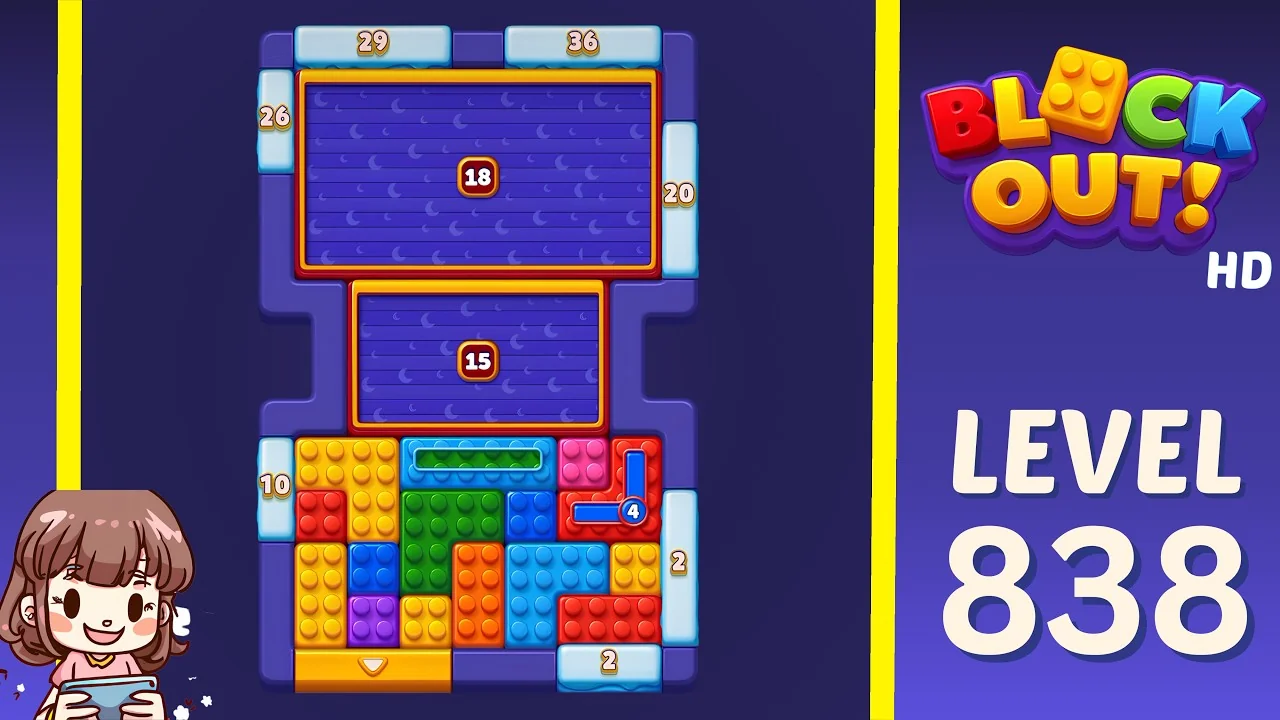 Block Out Level 838 gameplay