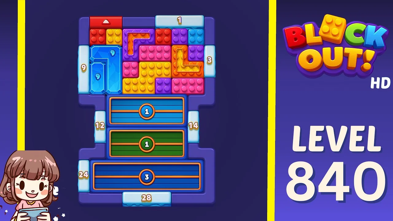 Block Out Level 840 gameplay