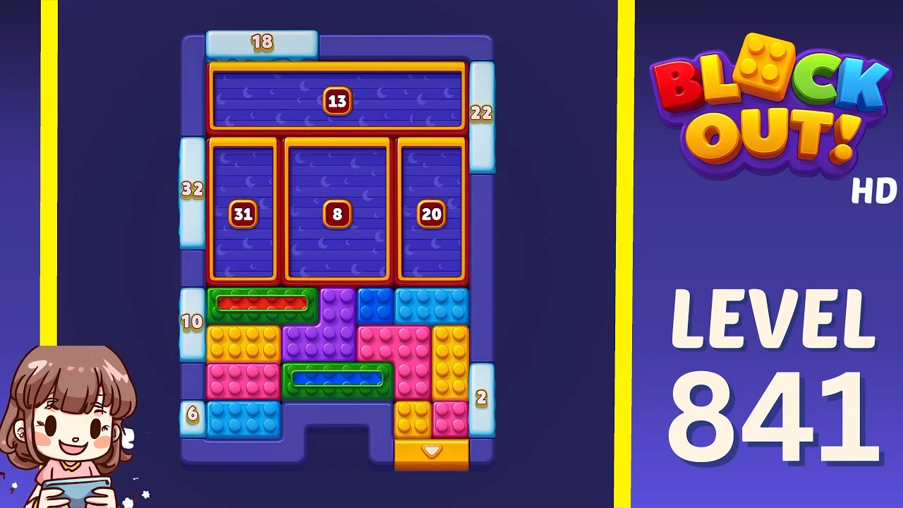 Block Out Level 841 gameplay