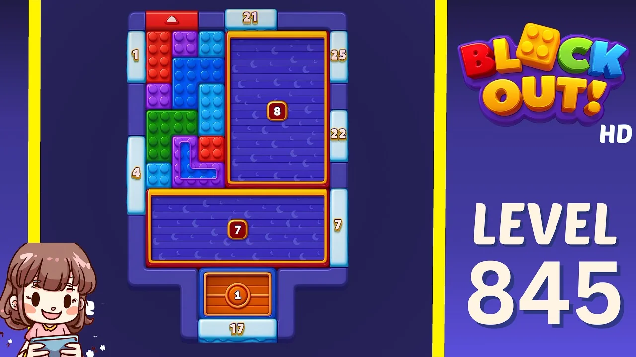 Block Out Level 845 gameplay