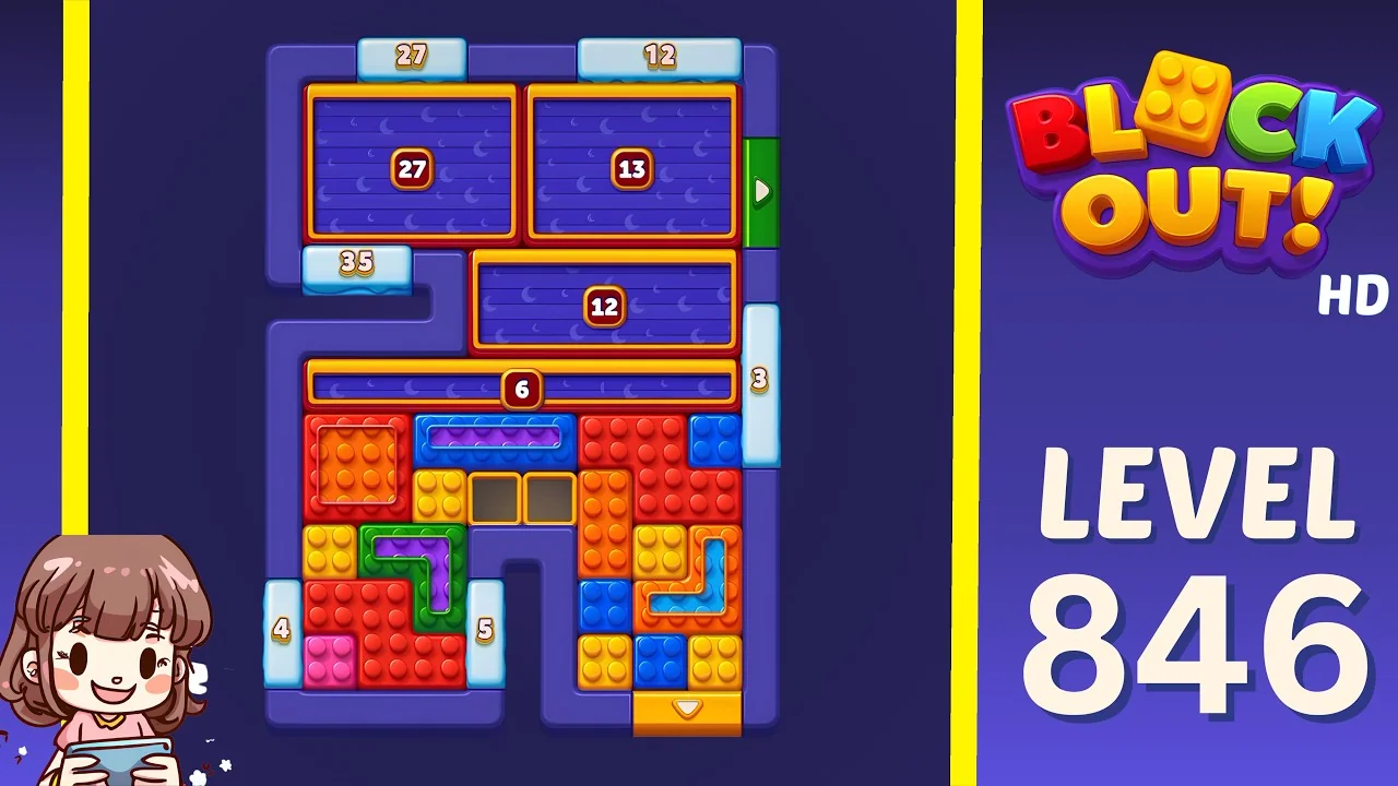 Block Out Level 846 gameplay