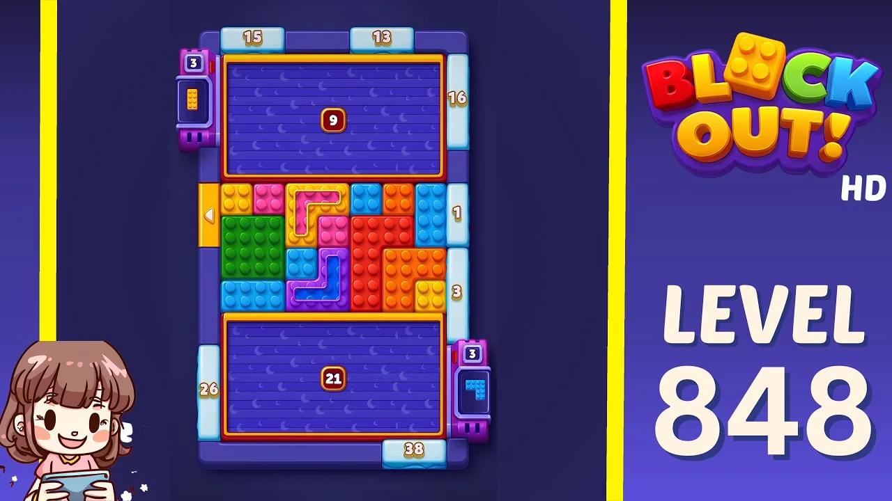 Block Out Level 848 gameplay