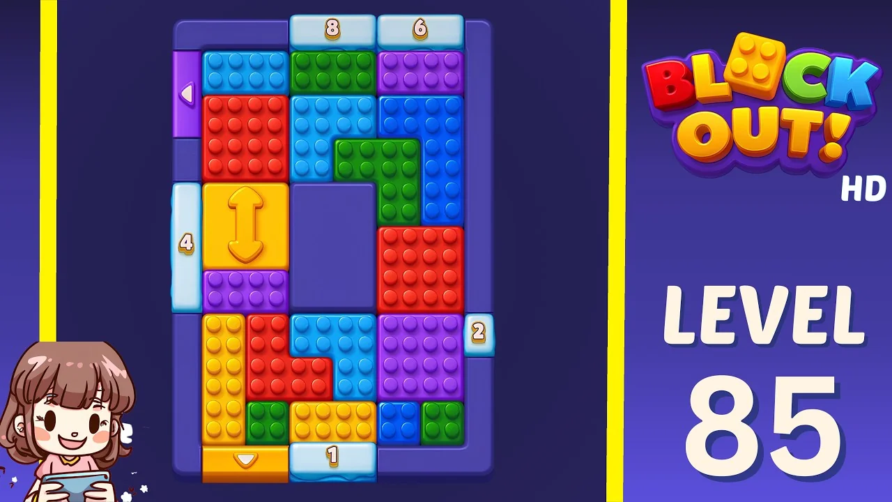 Block Out Level 85 gameplay