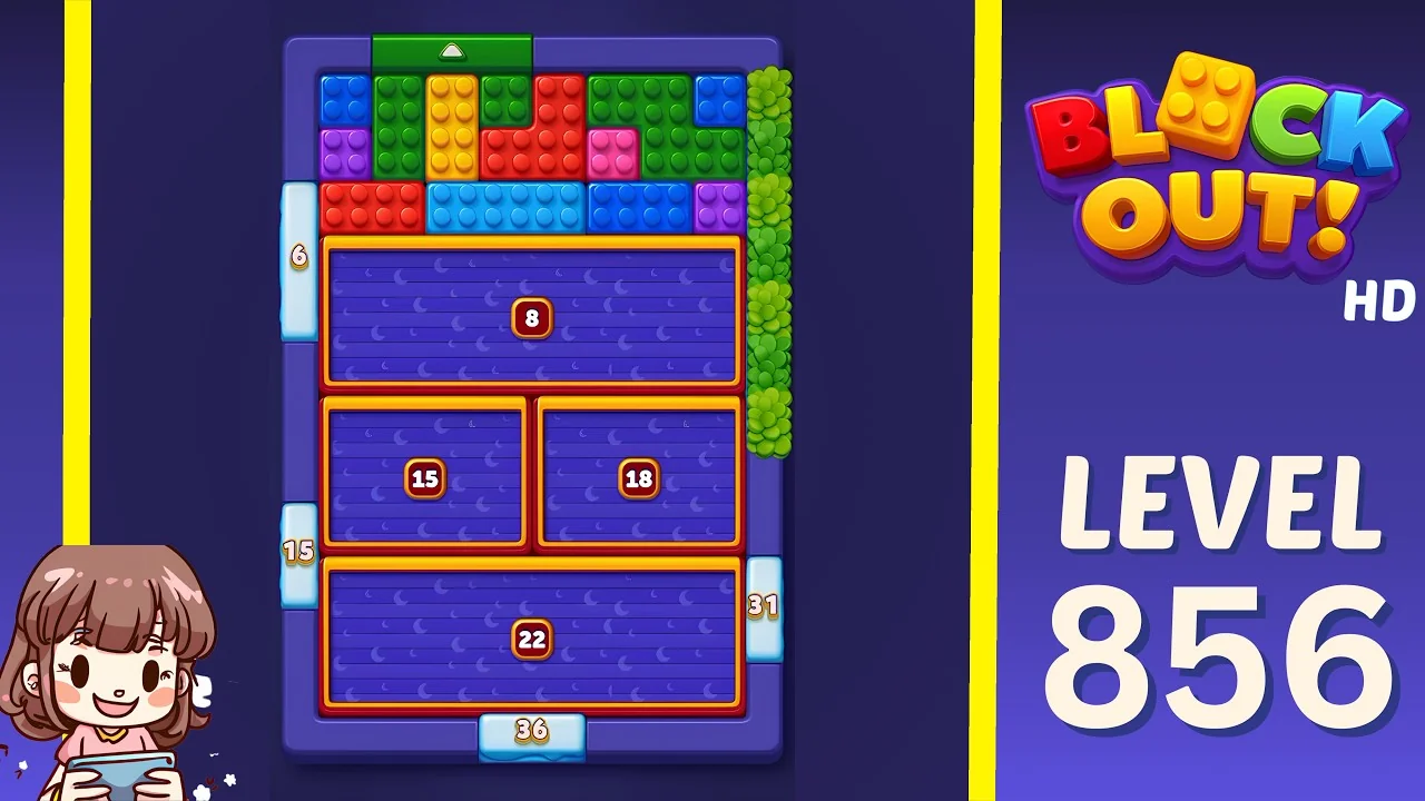Block Out Level 856 gameplay screenshot