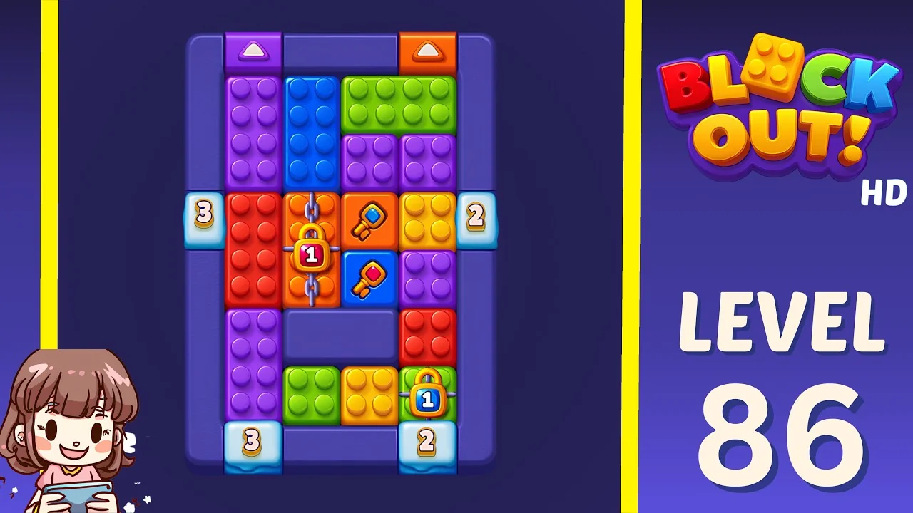 Block Out Level 86 gameplay