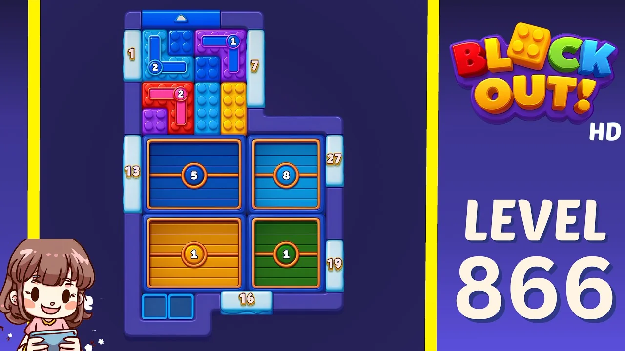 Block Out Level 866 gameplay screenshot