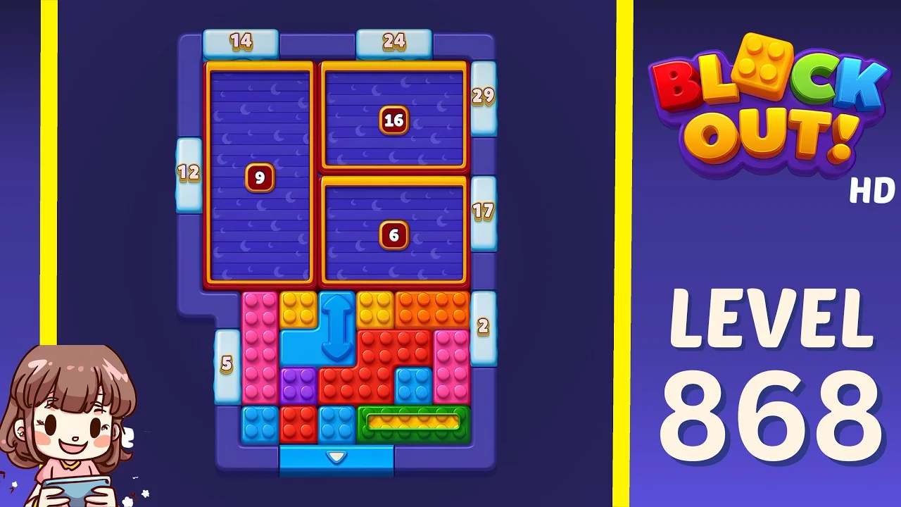 Block Out Level 868 gameplay screenshot