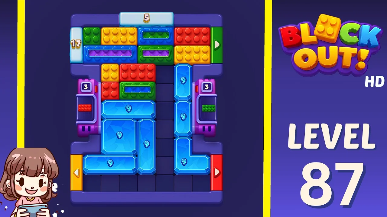 Block Out Level 87 gameplay