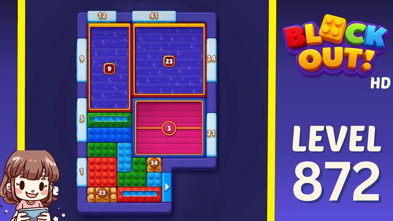 Block Out Level 872 gameplay screenshot