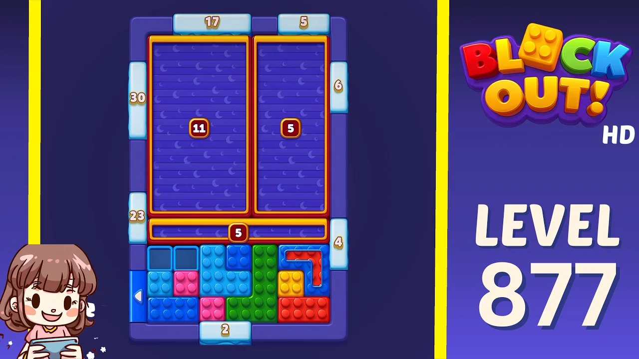 Block Out Level 877 gameplay screenshot