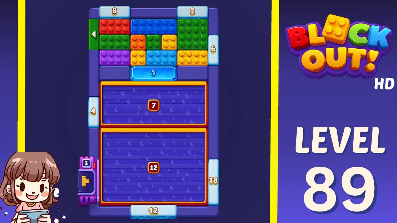 Block Out Level 89 gameplay