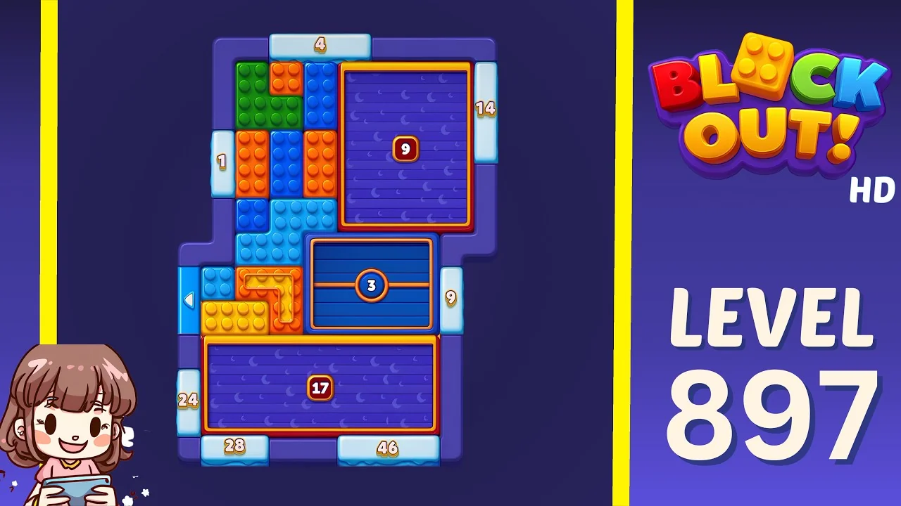 Block Out Level 897 gameplay screenshot