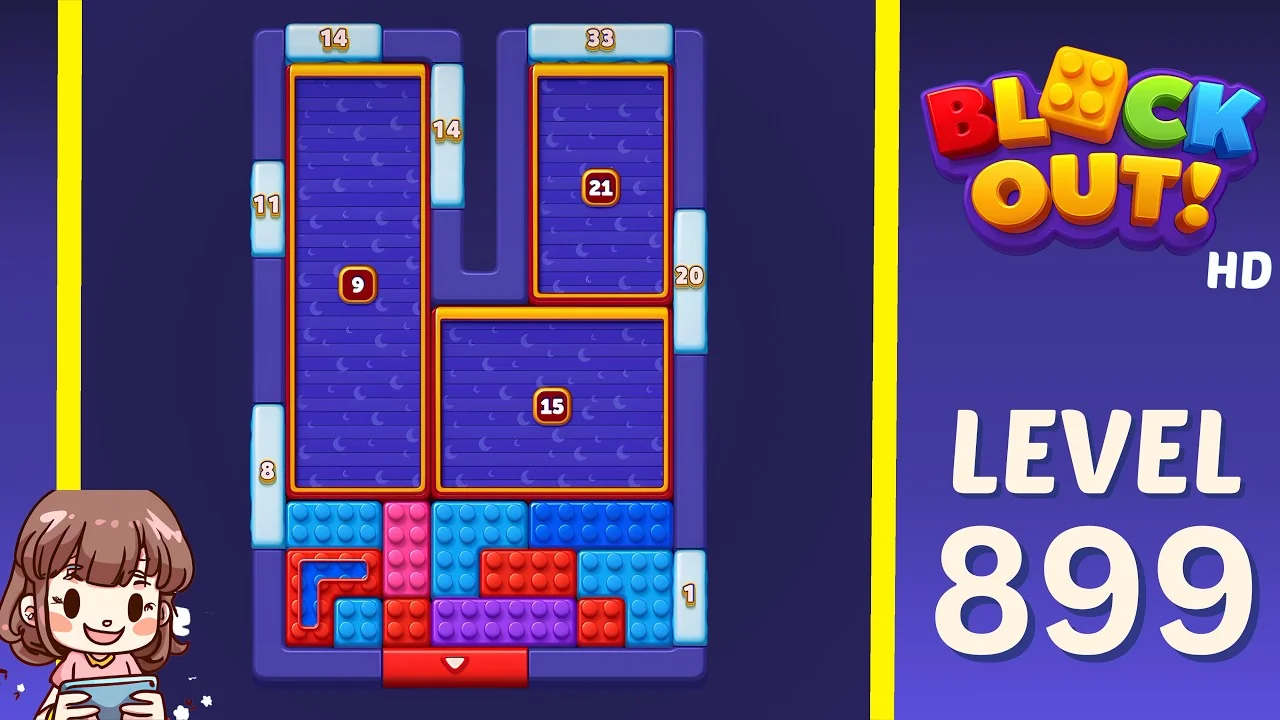 Block Out Level 899 gameplay screenshot