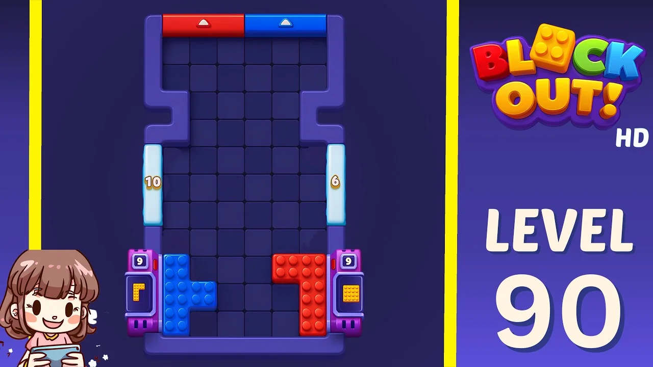Block Out Level 90 gameplay