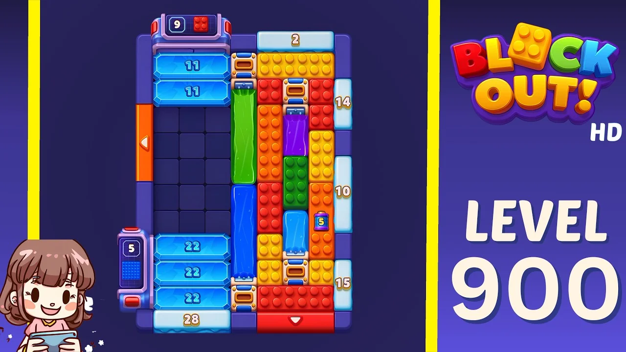 Block Out Level 900 gameplay screenshot