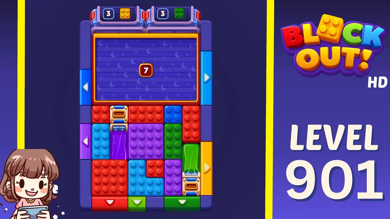 Block Out Level 901 gameplay screenshot