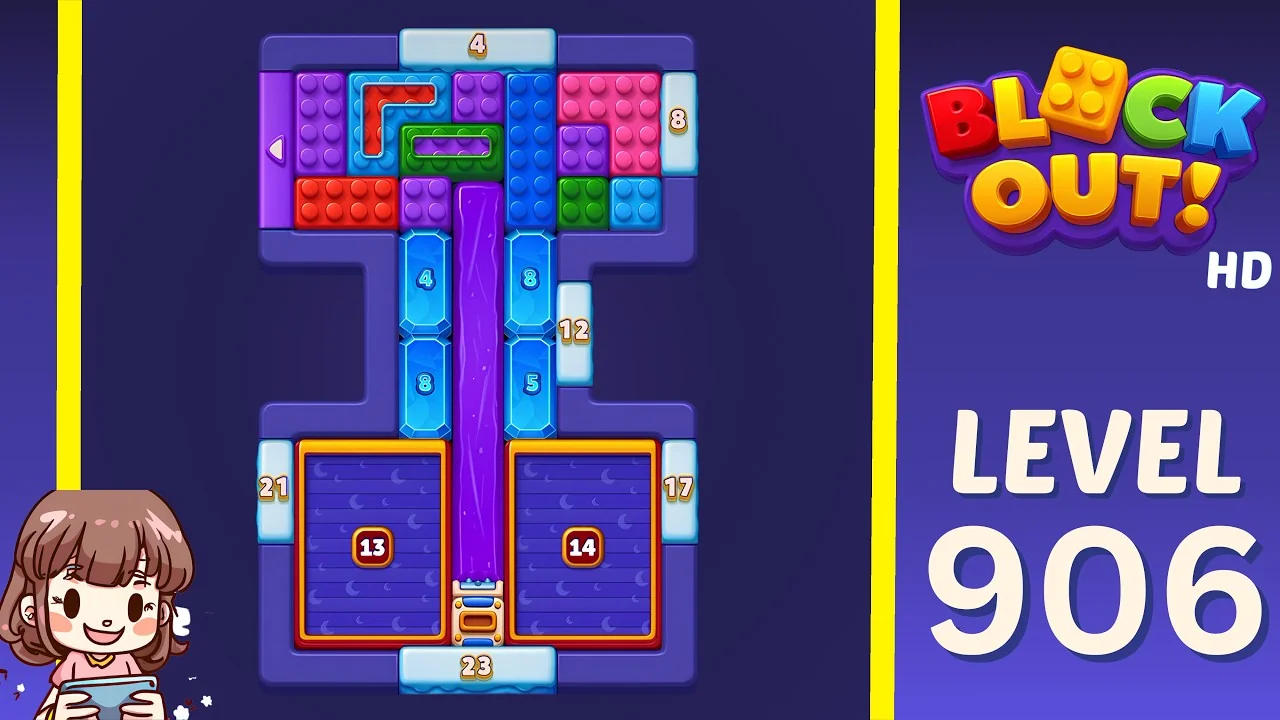 Block Out Level 906 gameplay screenshot