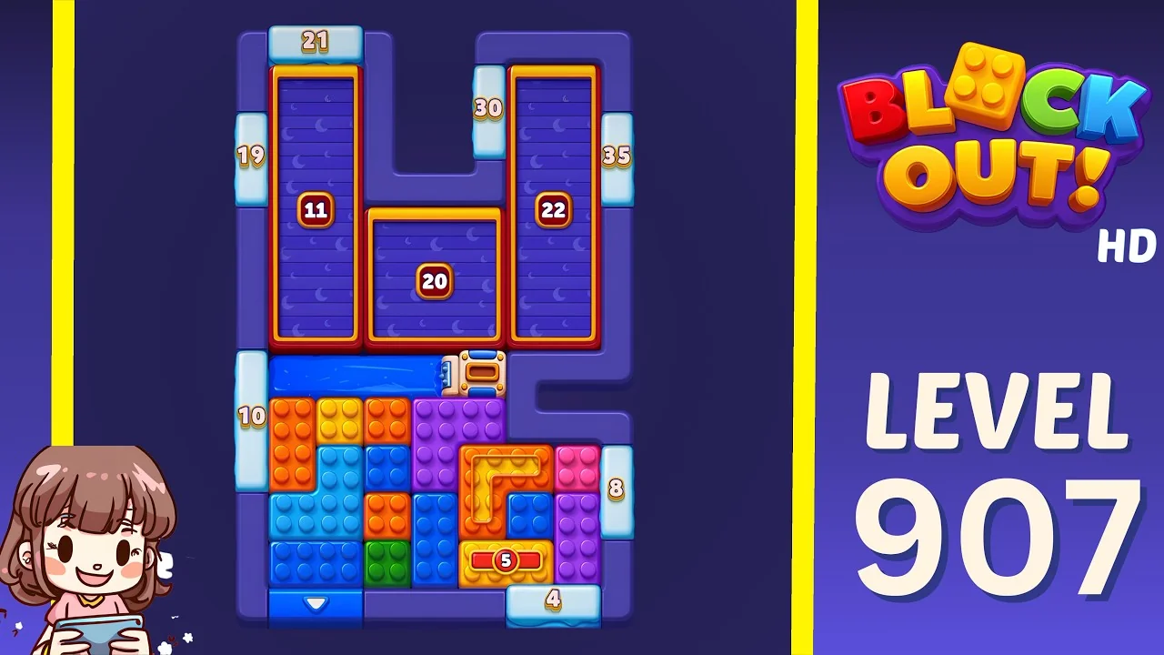 Block Out Level 907 gameplay screenshot