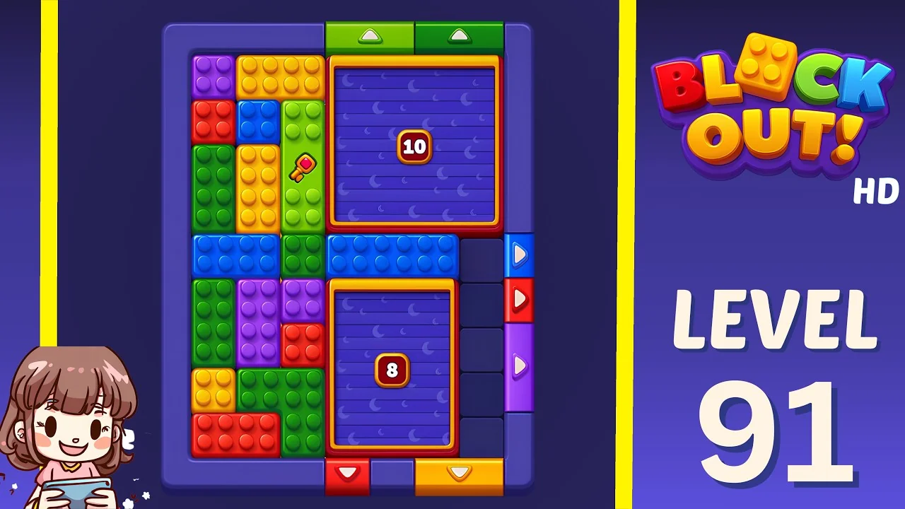 Block Out Level 91 gameplay