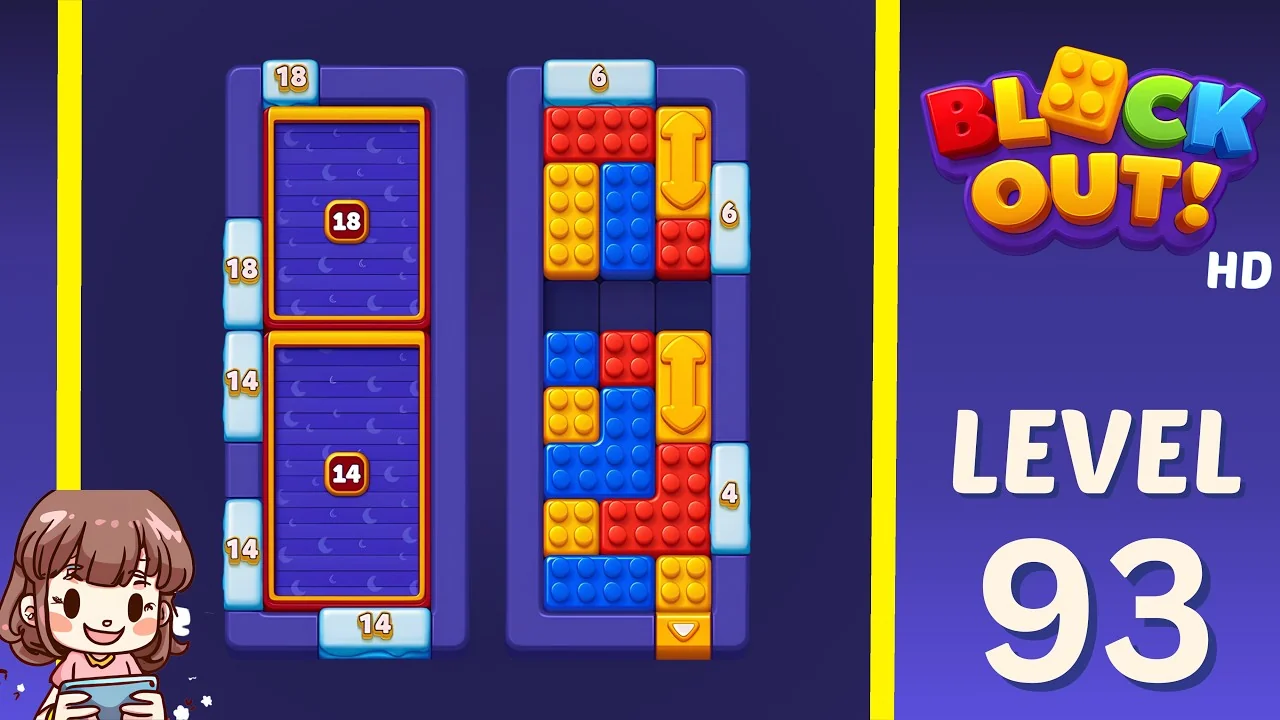 Block Out Level 93 gameplay