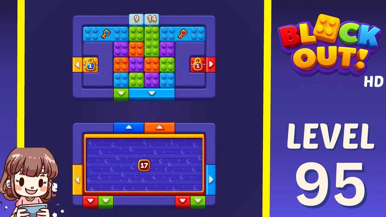Block Out Level 95 gameplay
