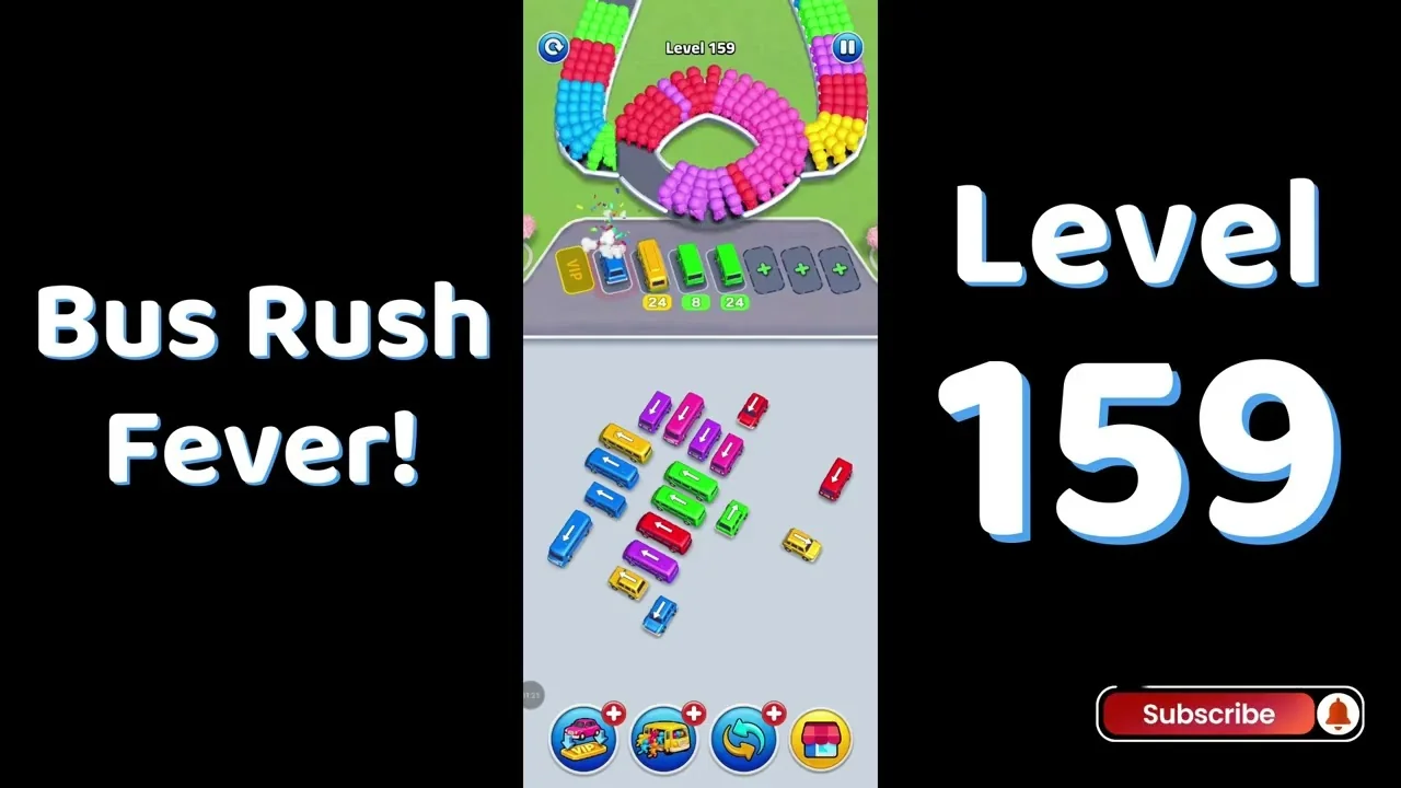 Bus Traffic Fever Level 159 board