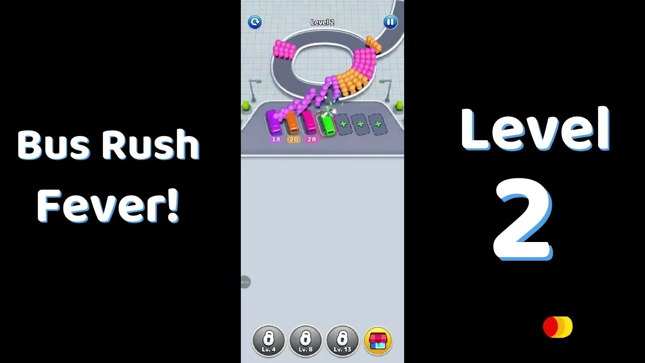 Bus Traffic Fever Level 2 board