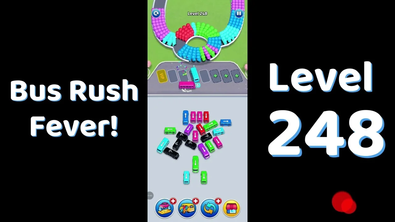 Bus Traffic Fever Level 248 board