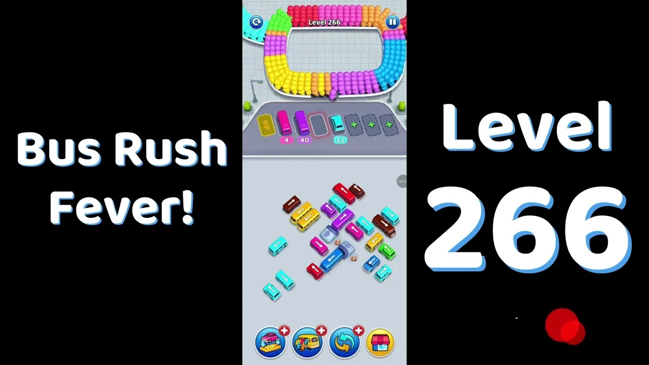 Bus Traffic Fever Level 266 board
