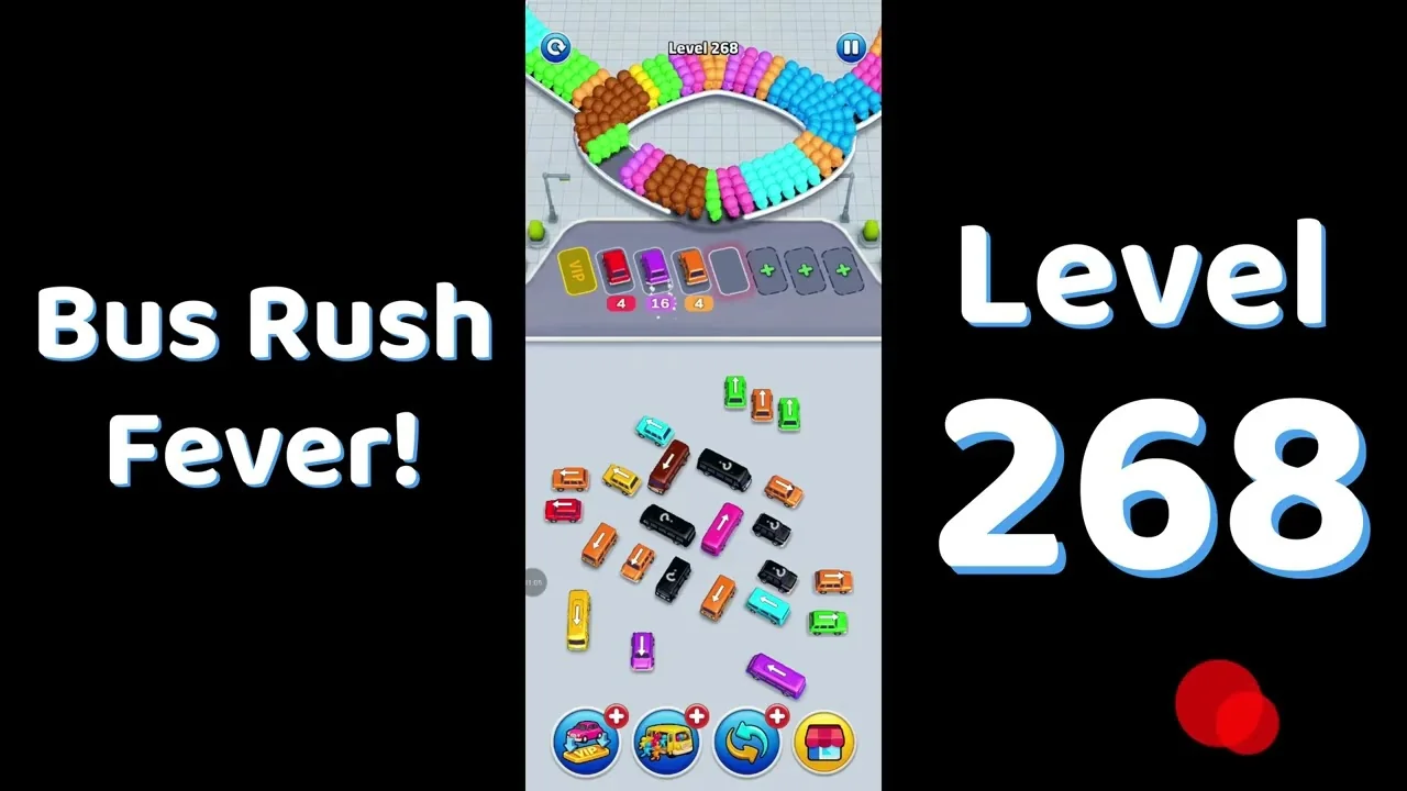 Bus Traffic Fever Level 268 board