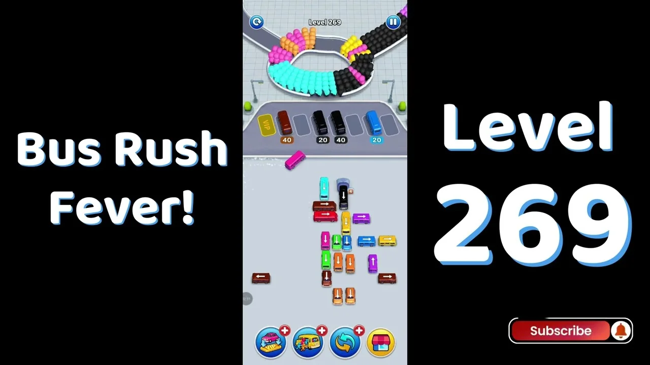 Bus Traffic Fever Level 269 board