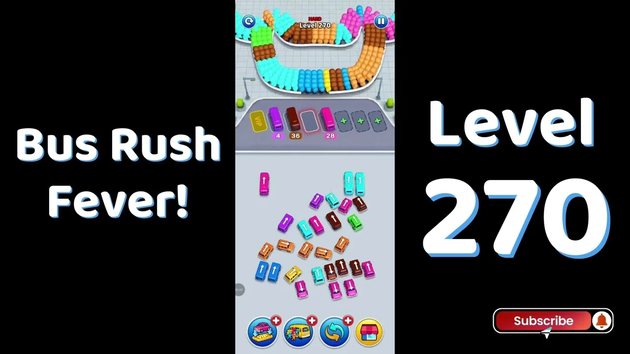 Bus Traffic Fever Level 270 board