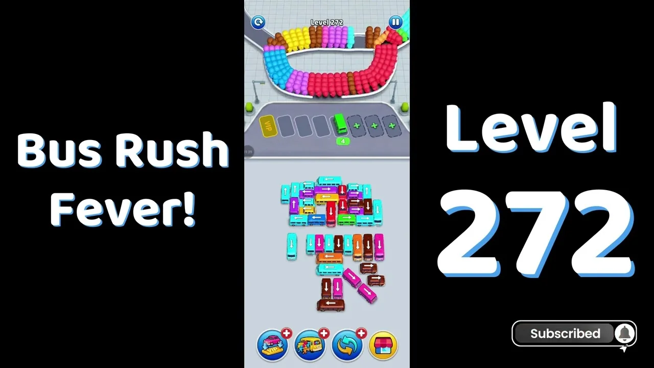 Bus Traffic Fever Level 272 board