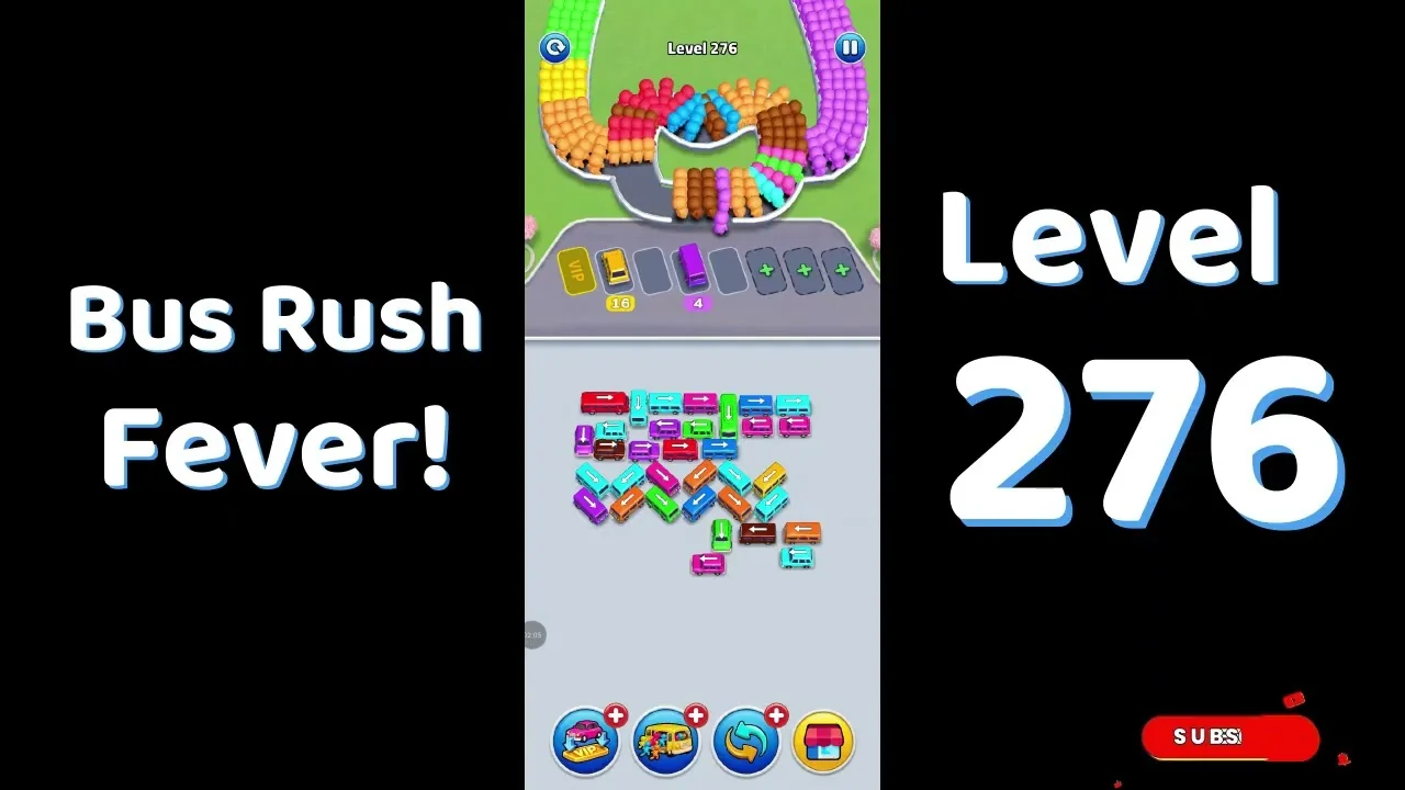 Bus Traffic Fever Level 276 board