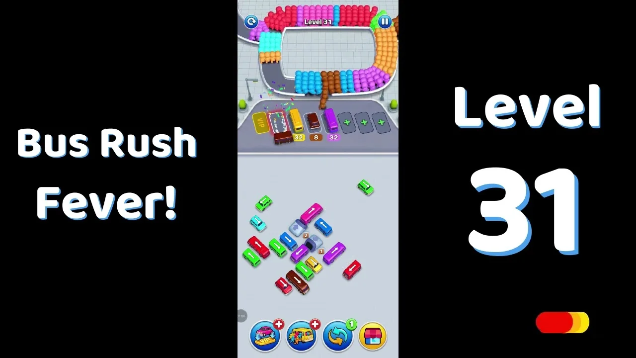 Bus Traffic Fever Level 29 board